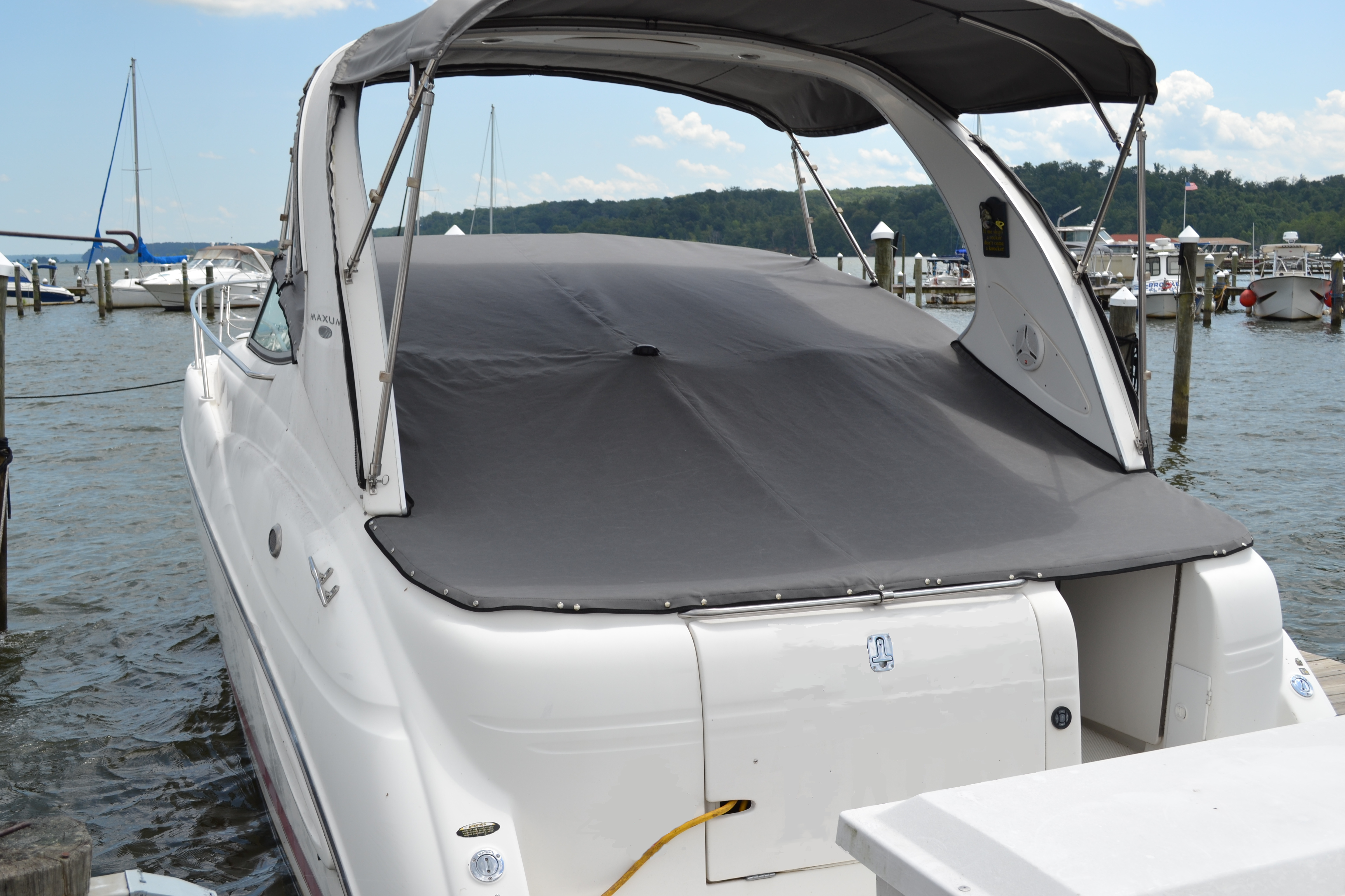 Slope Back Boat Cover